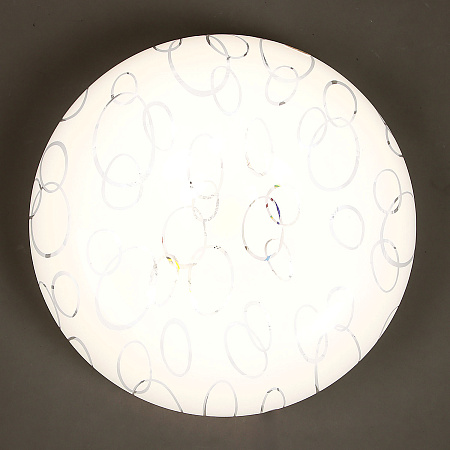Светильник светодиодный акриловый 270мм 24W 8013/12W*2 3121 LED 3р(т.и хол.свет,смеш)б/п S=10м2VERNER LIGHTING *1/20