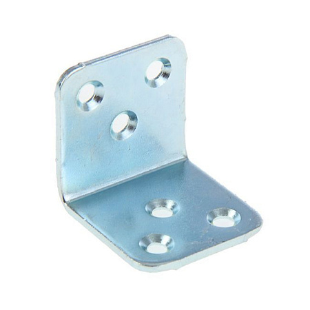 Уголок мебельный  32*32 цинк(комплект 2 шт) ДомоСтрой *10