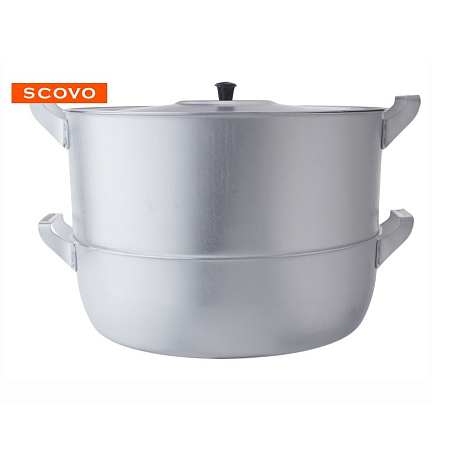 Мантоварка алюмин.15,0л 4 вставн.перфор.диска МШ-018 (Демидовский )  *1