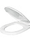 Сиденье для унитаза Milardo 410*360*37 полипропилен, белое 020PP00M31 *1/12