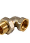 Соединитель с накидной гайкой угловой 1/2"(Ø15) М/П (американка) CTM CRAE0012 *10/80