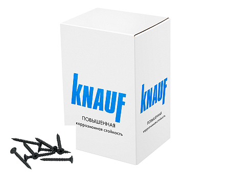 Саморезы по металлу KNAUF КОРОБКА 3,5*35 частая резьба ГКЛ TN (1000шт) арт.669564 *12