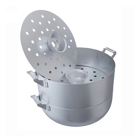 Мантоварка алюминиевая 4-х ярусная, 6,0л, d260мм МТ-040 "Завод Демидовский" *1