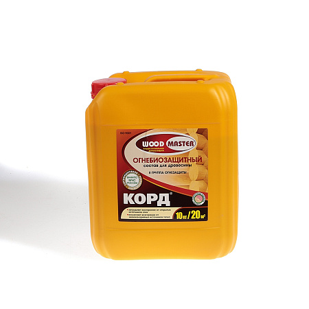 Состав огнебиозащитный 10 кг Корд  WOODMASTER 2-я группа *1/60