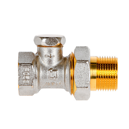 Клапан радиаторный запорный прямой 3/4"(Ø20) М/П CTM CARSVL34 *1/10