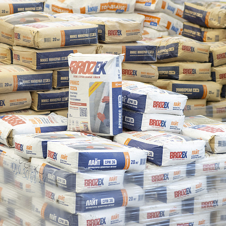 Штукатурка цементная СР 340 Армикс для стен 25 кг (ШС34) BROZEX  *1/56