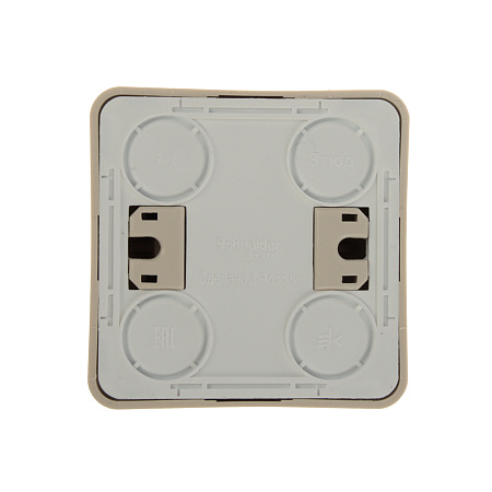 Выключатель "Этюд" ОП 1кл. кремовый ВА10-001К *10/25