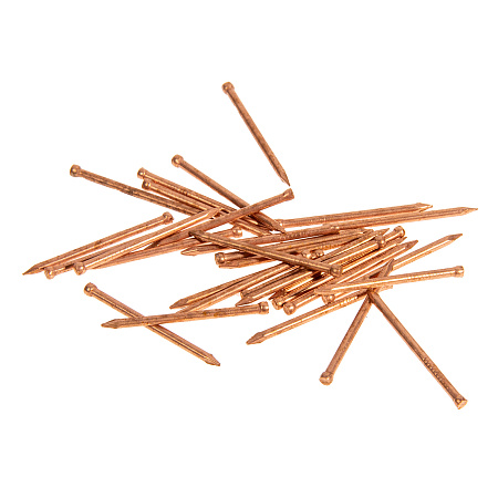 Гвозди финишные 1,4*25 100гр медь BROZEX *10