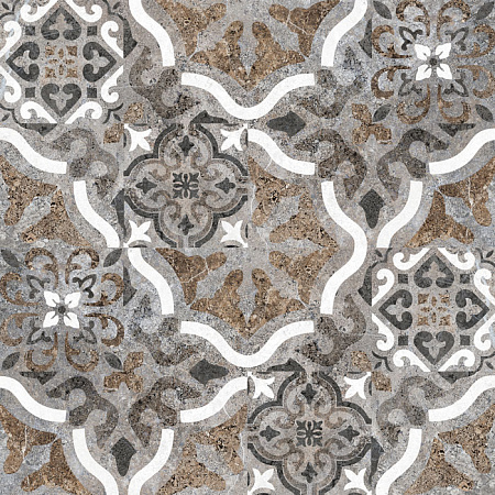 Плитка напольная Stone 418*418*8 (0,175*11=1,92*40=76,8) TFU03TON014 Alma Ceramica