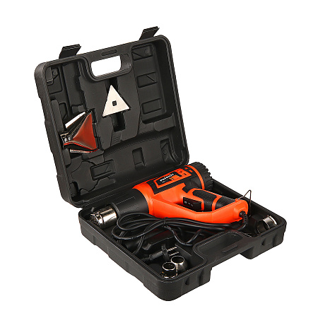 Фен строительный 2000Вт 300-500°С 300-500 л/мин 5 насадок HG 210 PATRIOT *1/10