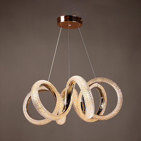 Люстра 9232/140W Gold  530 мм 3 реж., пульт S=20м2  VERNER LIGHTING *1