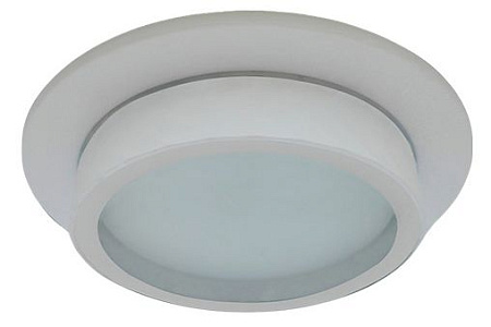 Светильник встраиваемый GX53 Ecola Белый матовый с белым кантом IP65 SQ530WECB *10/50