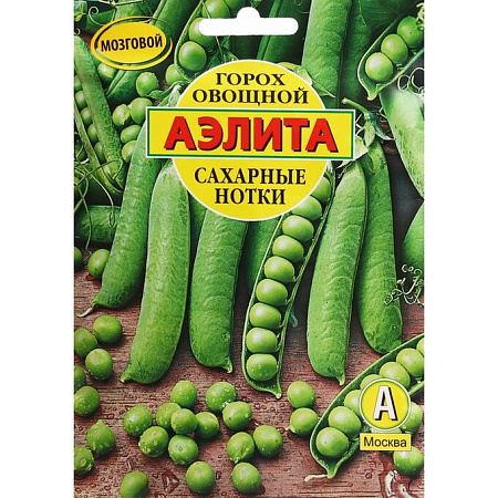 Семена Горох Сахарные нотки 25гр  Аэлита АА *5/230