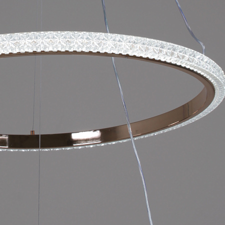 Светильник подвесной светодиодный 87090-0.4-02 BK+FG  LED 72W 3000-6500К ПДУ+диммер S=14м2    *1