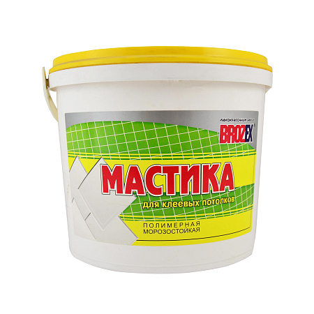Мастика для клеевых потолков 5,0 кг BROZEX  *4/144