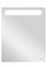 Зеркало /Cersanit/ LED  010 base 60*70, с подсветкой (KN-LU-LED010*60-b-Os) *1/40