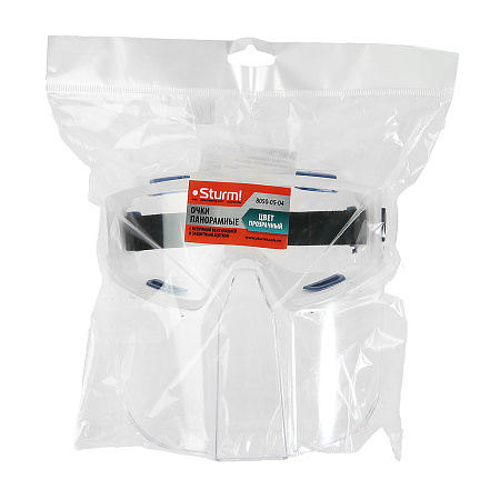 Очки-щиток закрытый прозрачный непрямая вентиляция  (8050-05-04) STURM *1/50