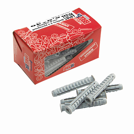Дюбель 4-х распорный нейлон тип N BROZEX  6*40 коробка (50шт) *10