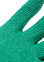 Перчатки рабочие нейлон с латекс, полн облив 13кл 4нит 75гр бел/зелен (арт.4526)  Doloni *12/120/240