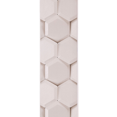 Панель ПВХ UNIQUE 3D Гексагон 2,7м КронаПласт *12
