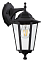 Светильник садово-парковый НБУ "Веледа" Е27  настенный черный ЭРА Б0071477 *1/12