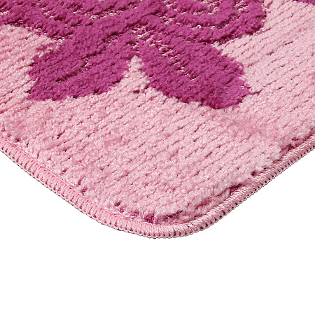 Коврик д/ванной Bombini  "Classic" (60см х 100см) Фуксия CLC 201811 *1/40