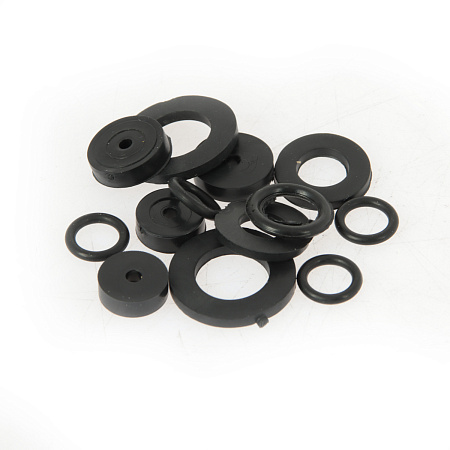 Набор сантех. прокладок д/смесителя золотникового флажкового MP (130258) *10/200