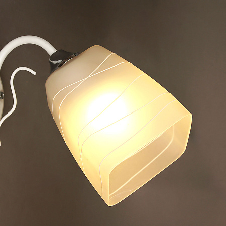 Бра N2260/1W WT+CH E27 1*40Вт (200*280*150)  VERNER LIGHTING *1