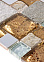 Мозаика LAT 65 (300*300*8мм) Glass/Stone (11 шт/уп) 1 кв.м/кор * 11
