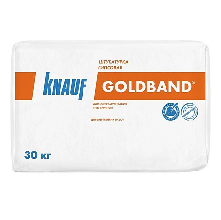 Штукатурка гипсовая Гольдбанд для стен  30 кг КНАУФ *1/40