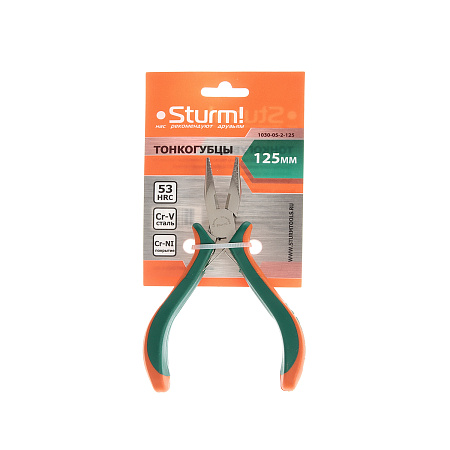 Тонкогубцы 125мм STURM серия  Professional Mini (арт.1030-05-2-125)  *1/10/60