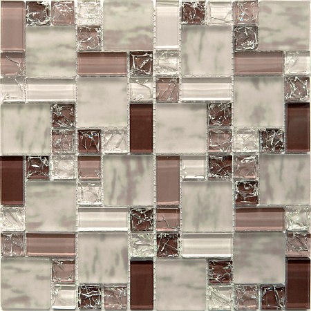 Мозаика SJGK 119 (300*300*8мм) Glass (11 шт/уп) 1 кв.м/кор *11