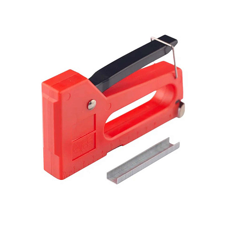 Степлер мебельный тип 53 скоба 4-8мм пластиковый арт.202030 KROFT *1