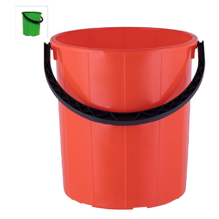 Ведро пластм. 20л "Люкс" арт.047  (Полимербыт) *1/8