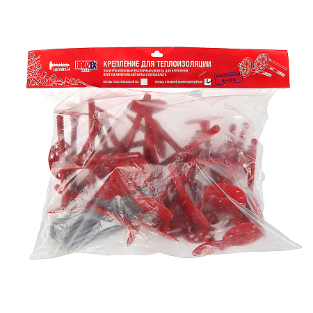 Дюбель для изоляции BROZEX 10,0*140 с металлич.гвоздем IZM (30шт) *1/20