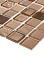 Мозаика METAL CREAM (300*300*4мм) Glass/Copper (22 шт/уп) 2 кв.м/кор*22