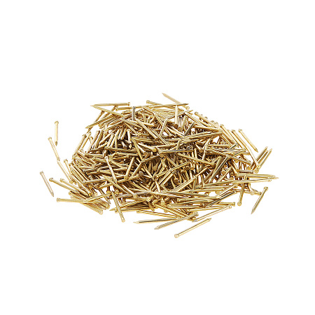 Гвозди финишные 1,4*20 100гр латунь BROZEX *10