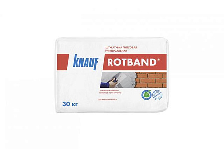 Штукатурка гипсовая Ротбанд  для стен и потолков 30 кг КНАУФ *1/40