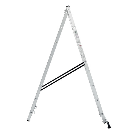 Лестница многофункциональная складная алюм. 2х 8ступ.,общ.дл.3,44м,max н.150кгNV1220 1220208"НВ"*1