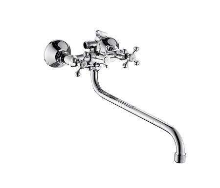 Смеситель д/ванны "Эверест"  B22-065 с 2 ручками *1/10