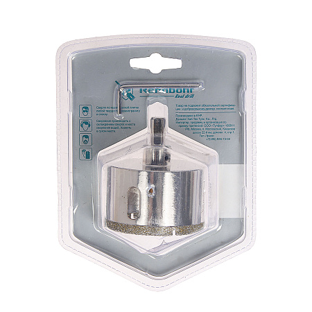 Коронка по керамограниту 65мм алмазная центрирующее сверло (676265) Rennbohr *1/5/60