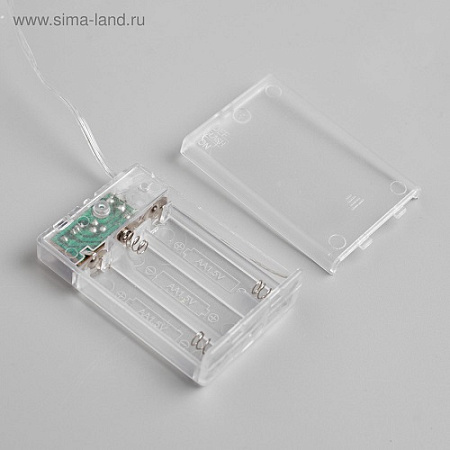 Гирлянда Нить 5 м 50LED тепл.бел.медная нить роса IP20 AAх3 (нет в комплекте) 5198320 *1/150