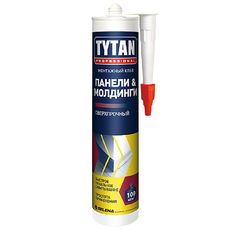 Жидкие гвозди для панелей, плинтусов, профилей 310мл бежевый TYTAN 96283  *1/12