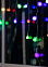 Гирлянда Бахрома 1,8*0,5м 48LED свечение RG/RB Шарики и ёжики прозр. нить 220V IP20 3556866 *1/100