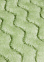 Плед 200*220см микрофибра жаккард зиг-зак салатовый арт.257 NOVEL  *1/8