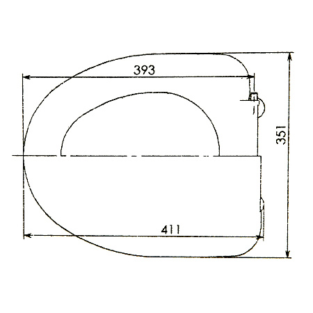 Сиденье для унитаза СУ 77.05.00 (80) "Самарский стройфарфор" *1/12
