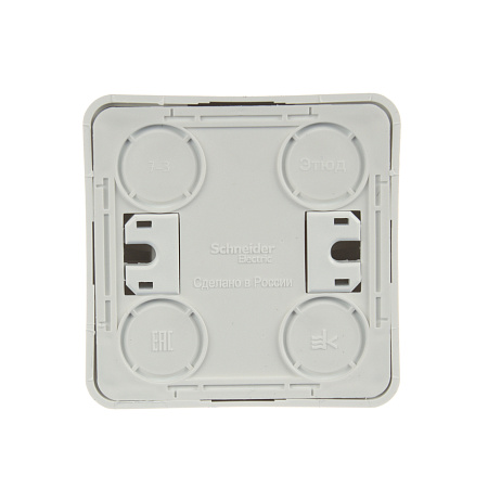 Выключатель "Этюд" ОП 1кл. белый ВА10-001В *10/25