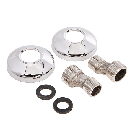 Смеситель д/ванны ROEGEN RR120B плоский излив *1/10