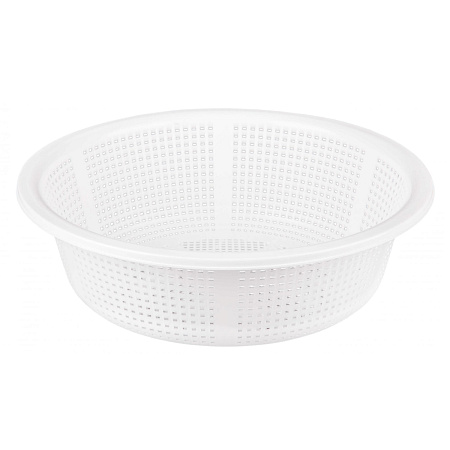 Дуршлаг-Фруктомойка пластм. d350мм "Райский сад" Белый М6212 (ЗПИ "Альтернатива") *1/25