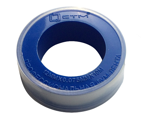 Лента ФУМ 12мм х 0,075мм х 10м CTM CIFUM010 *10/1200